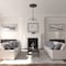 Ekena Millwork Oslo Ceiling Medallion (Fits Canopies up to 10 1/2"), 28 1/8"OD x 1 3/4"P, Stone Hearth Crackle CM28OSSHC - alternate 2